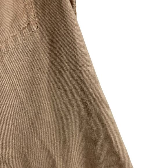 Double RL RRL Ralph Lauren Cotton Button Up Long Sleeve Utility Shirt Brown Sz 4 - Picture 8 of 11